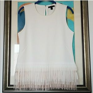 JCrew fringe top